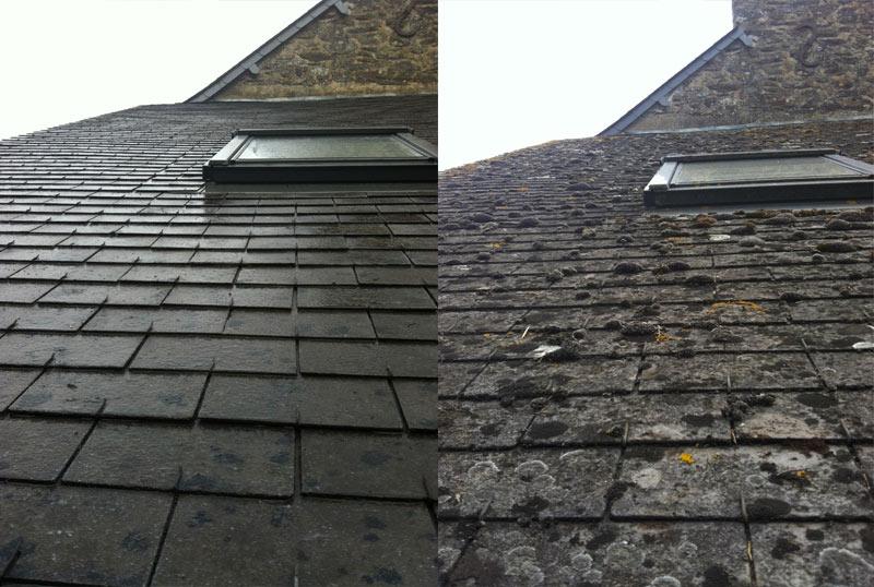 Hydrofuge étanchéité de tuiles