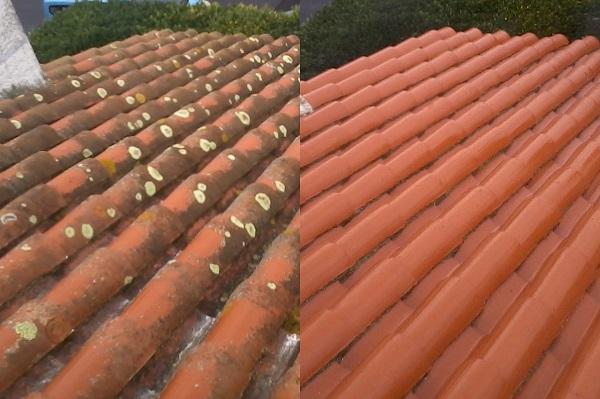 Traitement hydrofuge de toiture